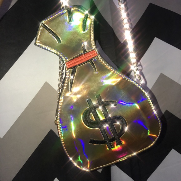 Holographic Money Bag Purse 💰 - Picture 5 of 7